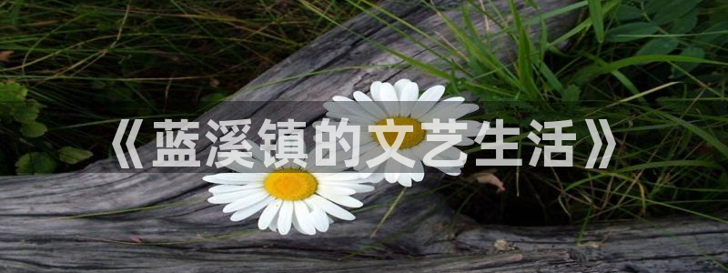 香蕉漫画网站：《蓝溪镇的文艺生活》